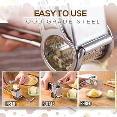 Stainless Steel Cheese and Vegetable Grater Kitchen gadgets tools and accessories