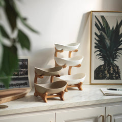 Serving tray with 3 tiers use for any occasional need, brunch, holidays, hosting etc.