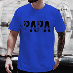 Papa The Man The Myth The Legend - T-shirt for Men