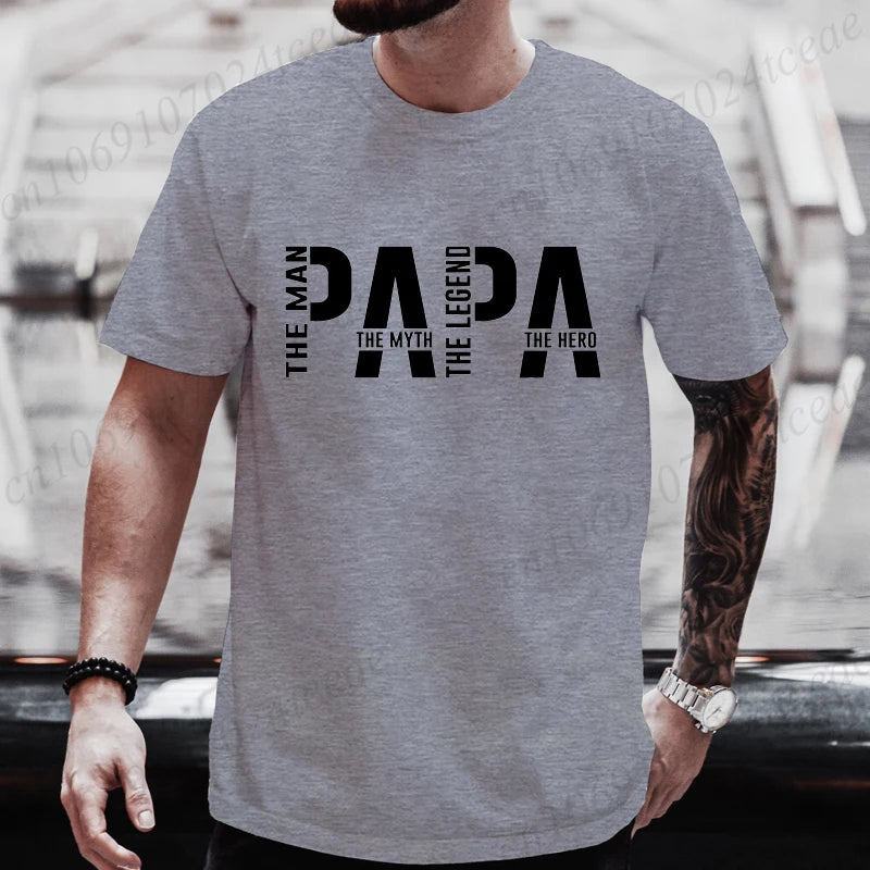 Papa The Man The Myth The Legend - T-shirt for Men