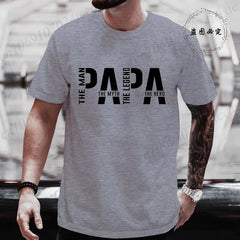 Papa The Man The Myth The Legend - T-shirt for Men