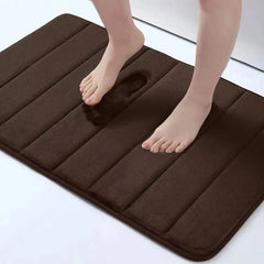 Ultra-Soft Memory Foam Bath Mat – Super Absorbent Non-Slip Bathroom Rug with Quick-Dry Technology for Shower & Tub