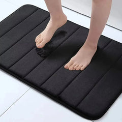 Ultra-Soft Memory Foam Bath Mat – Super Absorbent Non-Slip Bathroom Rug with Quick-Dry Technology for Shower & Tub