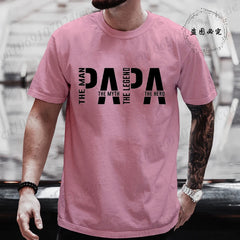 Papa The Man The Myth The Legend - T-shirt for Men