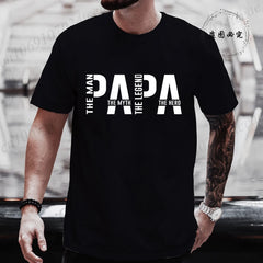 Papa The Man The Myth The Legend - T-shirt for Men