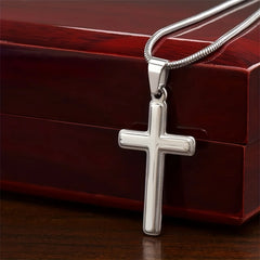 Cross Necklace - Father's Day Gift, Birthday Gift