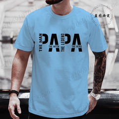 Papa The Man The Myth The Legend - T-shirt for Men