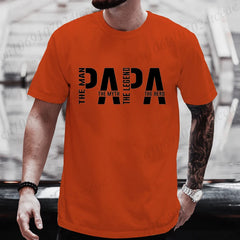Papa The Man The Myth The Legend - T-shirt for Men