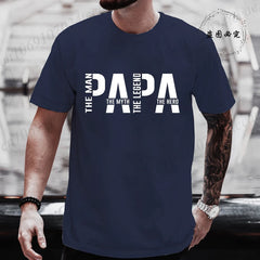 Papa The Man The Myth The Legend - T-shirt for Men