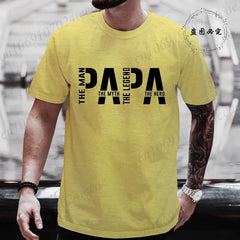 Papa The Man The Myth The Legend - T-shirt for Men