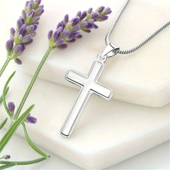 Cross Necklace - Father's Day Gift, Birthday Gift